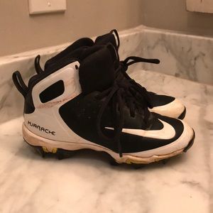 Baseball shoes. Worn for one season.